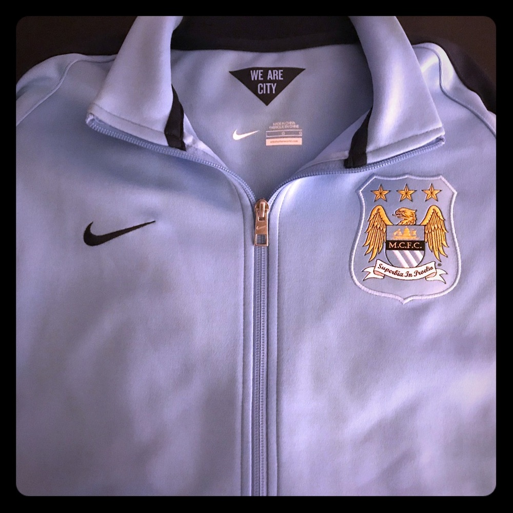 Manchester City Nike Zip Up